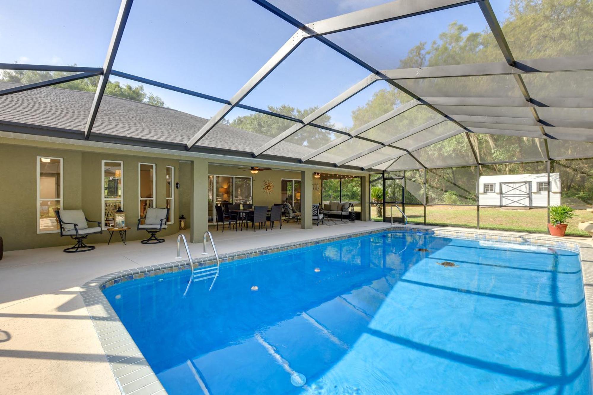 8 Mi To Rainbow Springs Dunnellon Area Home! 外观 照片