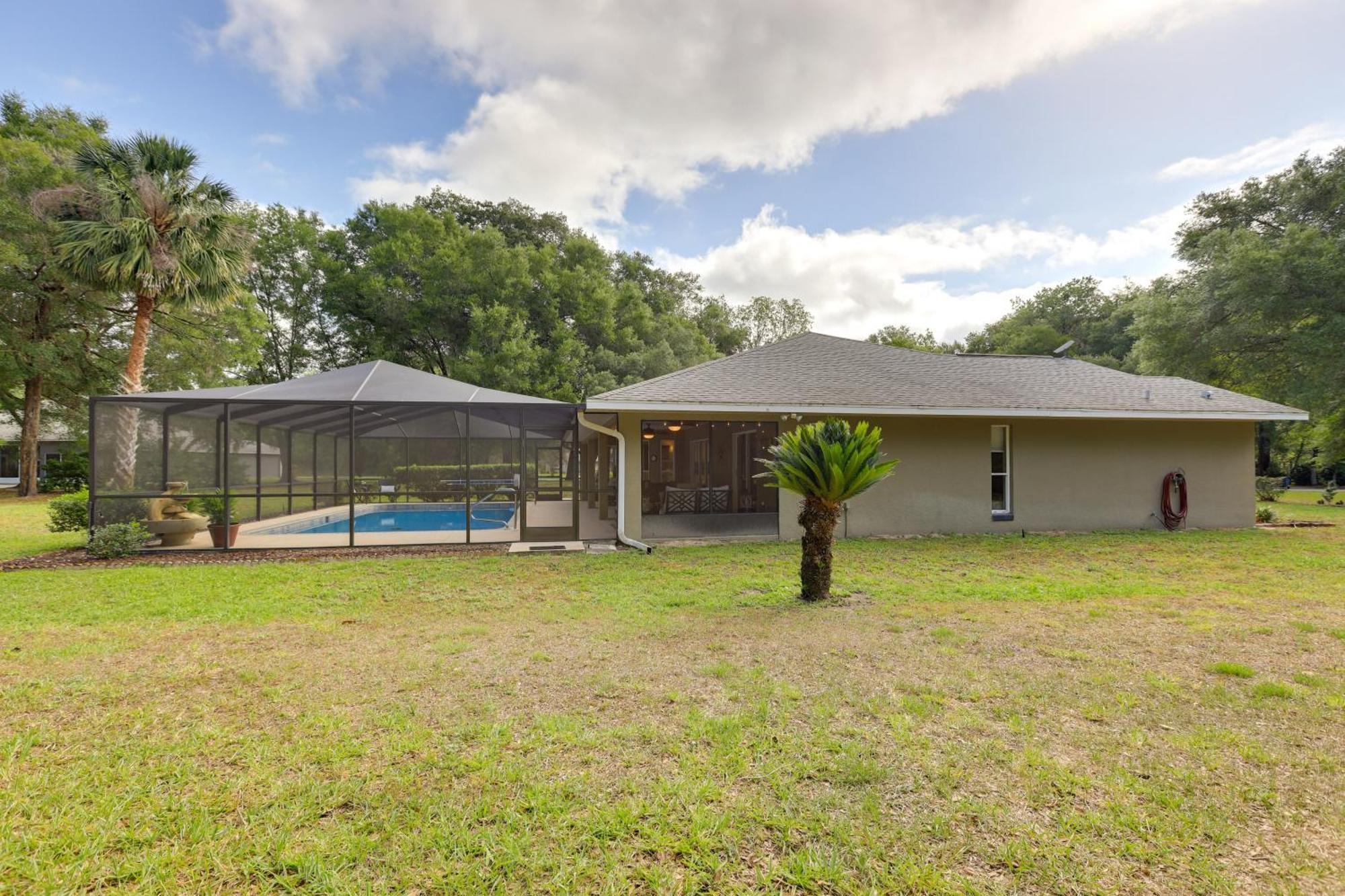 8 Mi To Rainbow Springs Dunnellon Area Home! 外观 照片