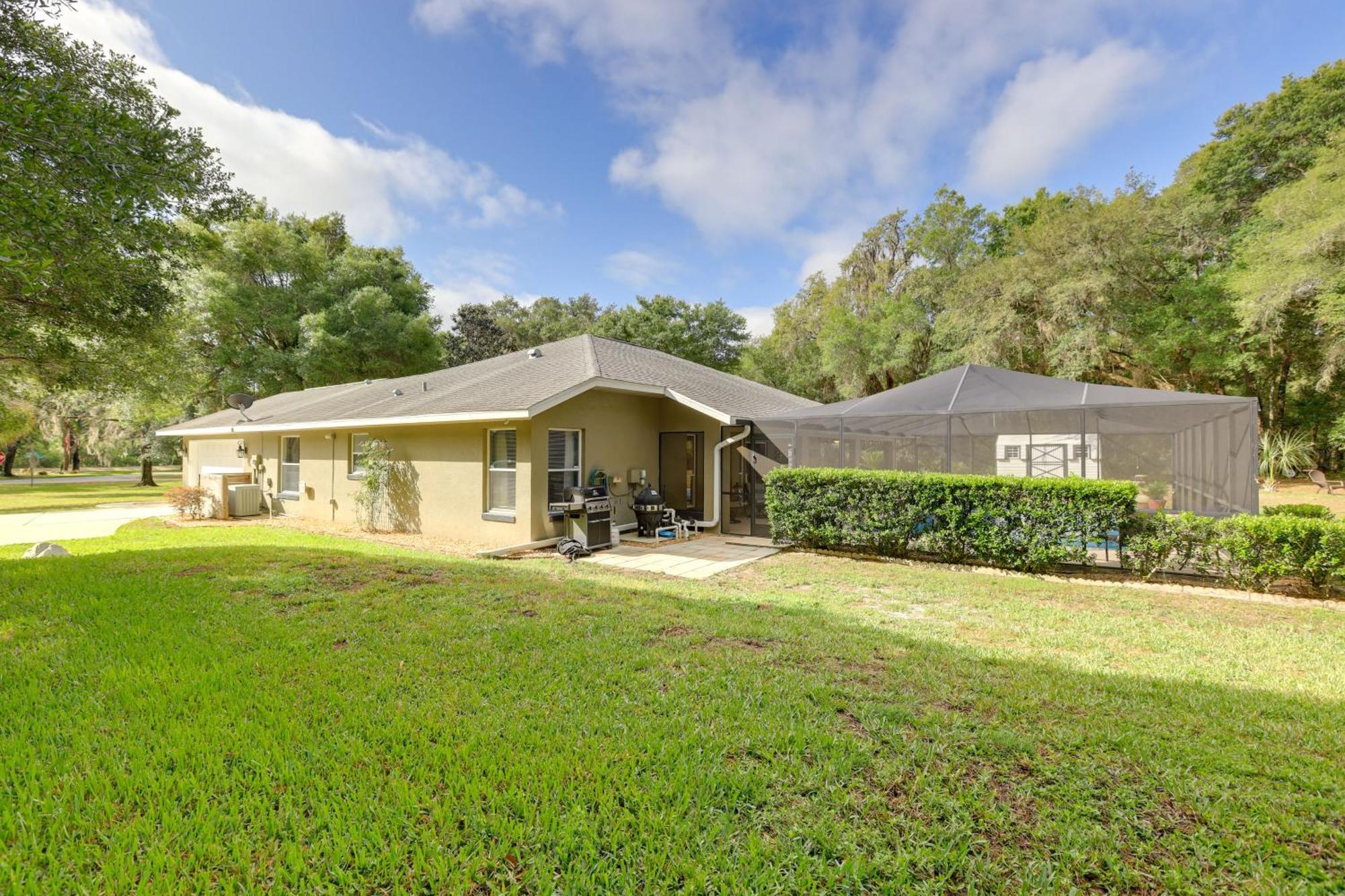 8 Mi To Rainbow Springs Dunnellon Area Home! 外观 照片